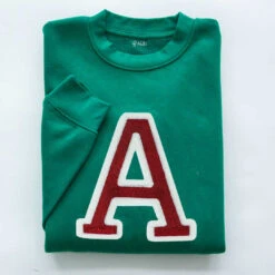 Sudadera Iniciales Verde -Roly Sudadera Iniciales Verde 9