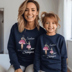 Sudadera Juntas Por Siempre -Roly Sudadera Juntas por siempre Azul Marino