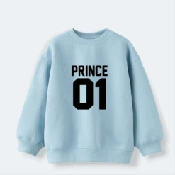 Sudadera King-Queen-Princess-Prince -Roly Sudadera King Queen Princess Prince Celeste