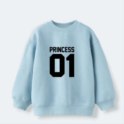 Sudadera King-Queen-Princess-Prince -Roly Sudadera King Queen Princess Prince Celeste 2