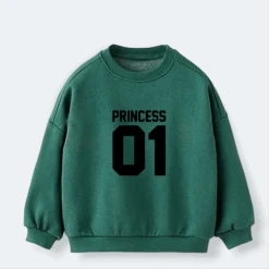 Sudadera King-Queen-Princess-Prince -Roly Sudadera King Queen Princess Prince Verde