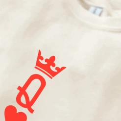 Sudadera King Queen Parejas -Roly Sudadera King Queen Parejas cruda 2
