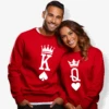 Sudadera King Queen Parejas