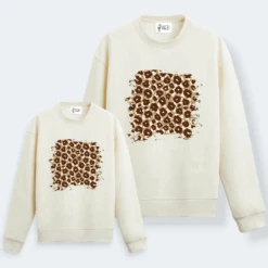 Sudadera Leopard Style -Roly Sudadera Leopard style crudo