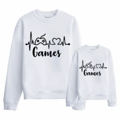 Sudadera Love Games -Roly Sudadera Love Games Blanco