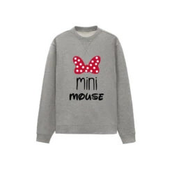 Sudadera Mama-daddy Mouse Mini Mouse -Roly Sudadera Mama daddy mouse mini mouse Gris 3