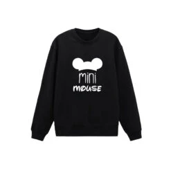 Sudadera Mama-daddy Mouse Mini Mouse -Roly Sudadera Mama daddy mouse mini mouse Negro 4