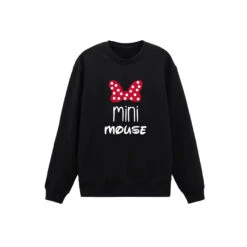Sudadera Mama-daddy Mouse Mini Mouse -Roly Sudadera Mama daddy mouse mini mouse Negro 5