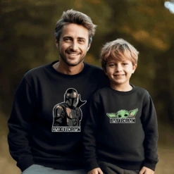 Sudadera Mandalorian -Roly Sudadera Mandalorian Negro