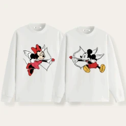 Sudadera Mickey Minnie Flechazo