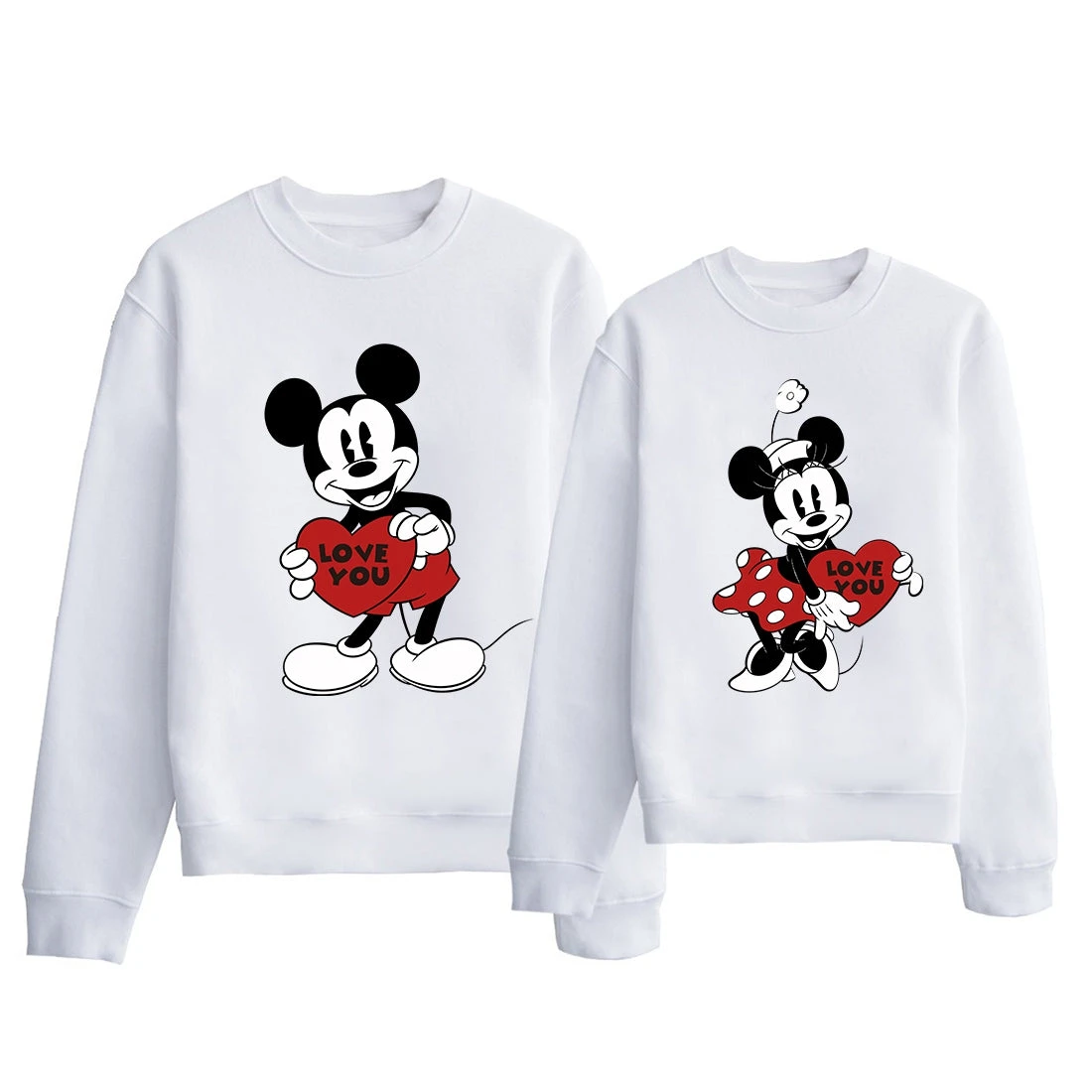 Sudadera Mickey & Minnie Love You Heart 1 Sudadera Mickey & Minnie Love You Heart