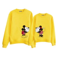 Sudadera Mickey & Minnie Secret 20 Sudadera Mickey & Minnie Secret -Roly Sudadera Mickey Minnie secret Amarillo