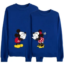 Sudadera Mickey & Minnie Secret 21 Sudadera Mickey & Minnie Secret -Roly Sudadera Mickey Minnie secret Azulon