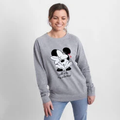 Sudadera Mickey & Minnie Will U Be My Valentine -Roly Sudadera Mickey Minnie will u be my valentine 4
