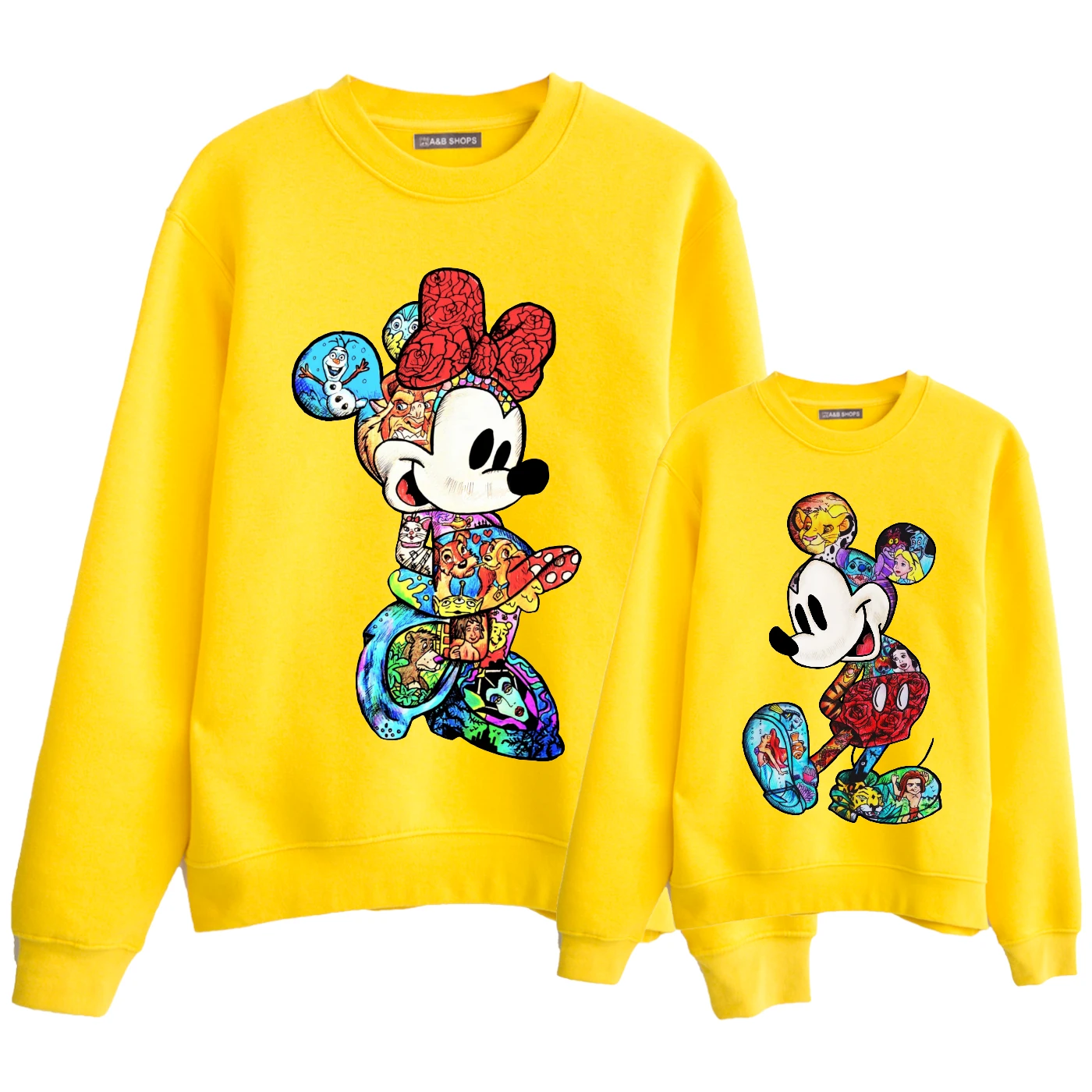 Sudadera Minnie & Mickey Drawings 9 Sudadera Minnie & Mickey Drawings - Imagen 9