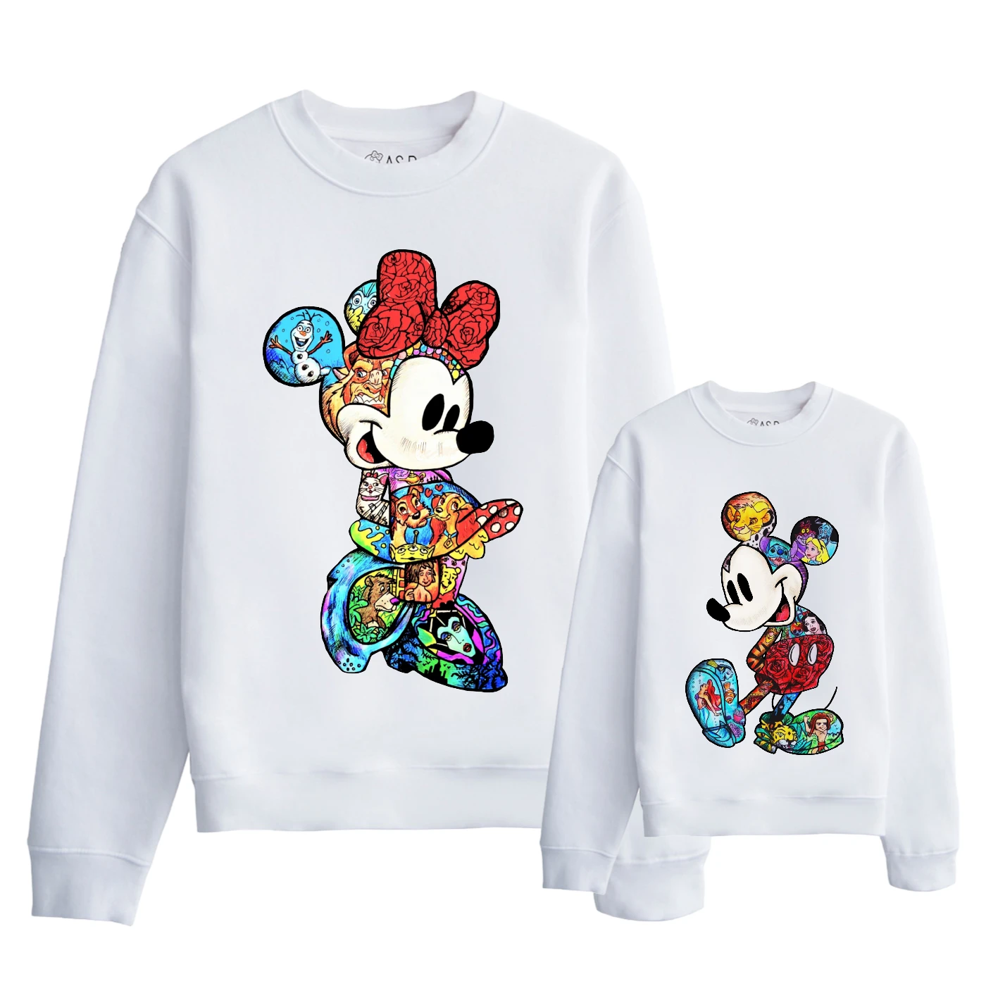 Sudadera Minnie & Mickey Drawings 10 Sudadera Minnie & Mickey Drawings - Imagen 10