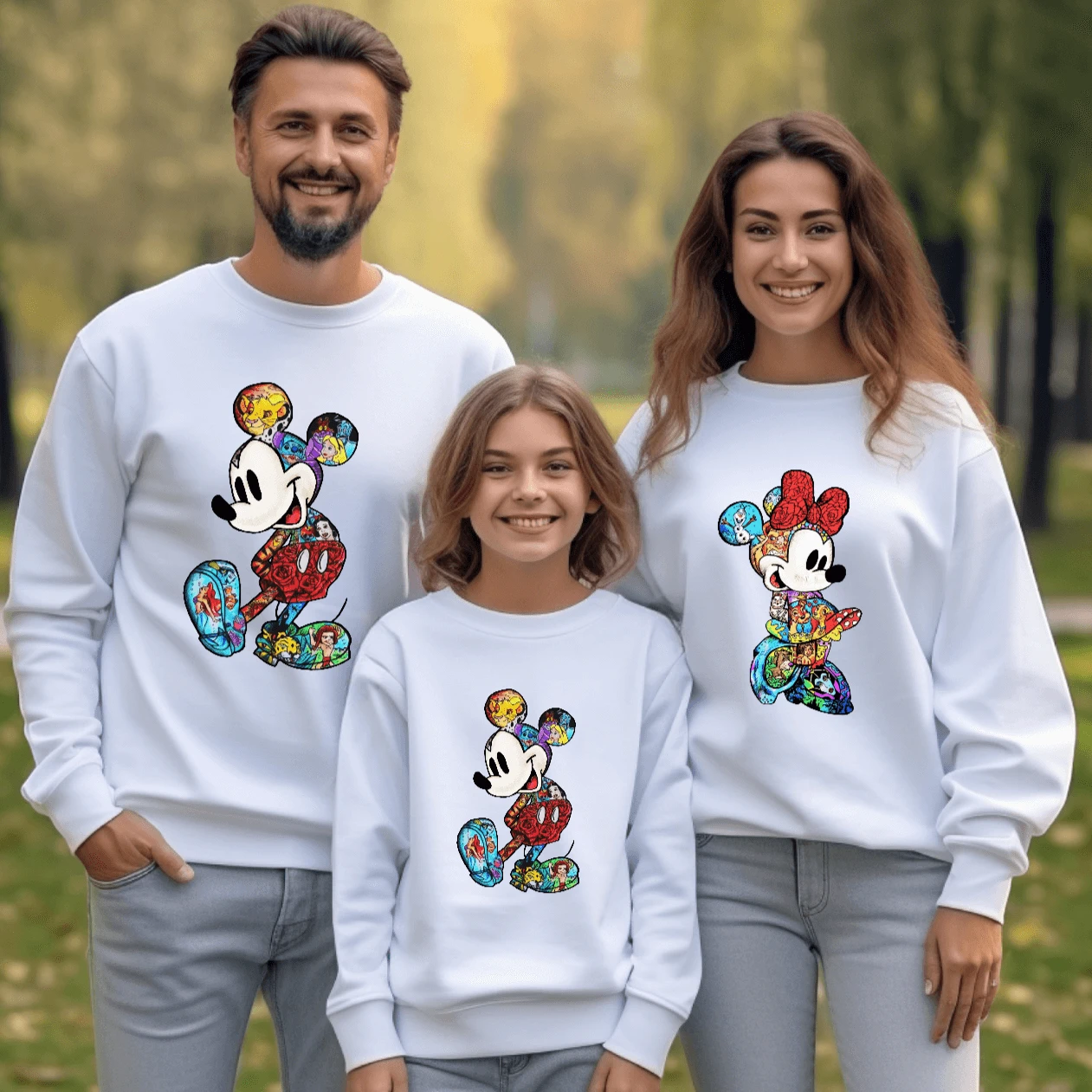 Sudadera Minnie & Mickey Drawings 1 Sudadera Minnie & Mickey Drawings