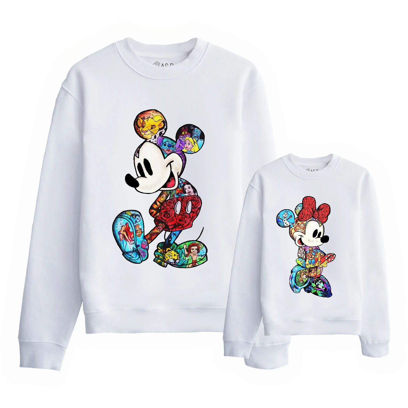 Sudadera Minnie & Mickey Drawings 12 Sudadera Minnie & Mickey Drawings - Imagen 12
