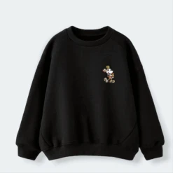 Sudadera Minnie & Mickey Drawings Mini -Roly Sudadera Minnie Mickey drawings mini Negro