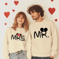 Sudadera Mrs & Mr -Roly Sudadera Mrs Mr crudo