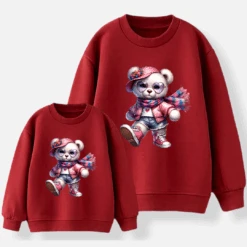 Sudadera Osita Wow -Roly Sudadera Osita wow roja