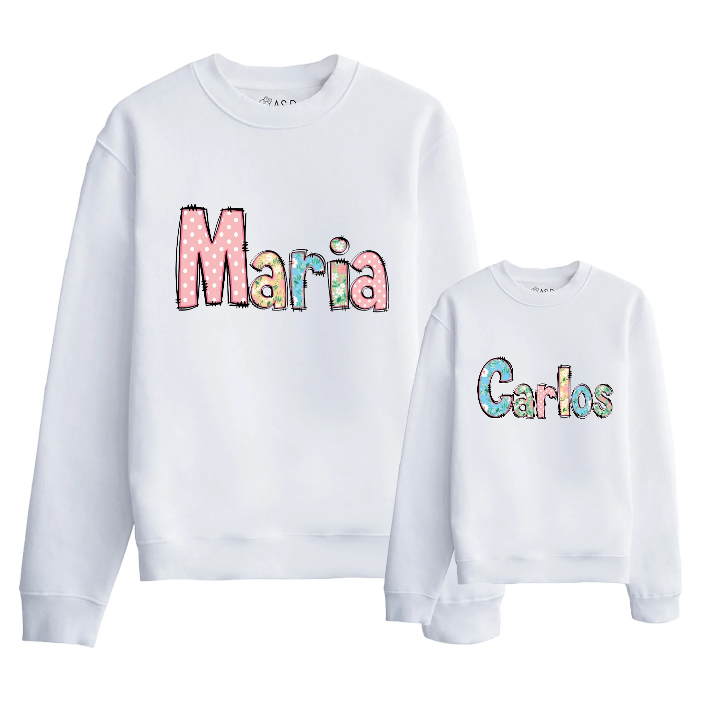 Sudadera Personalizable Letra Patchwork 1 Sudadera Personalizable Letra Patchwork
