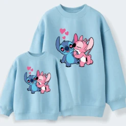 Sudadera Stitch Y Ángel