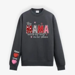 Sudadera This Mama Wears -Roly Sudadera This Mama Wears Gris Plomo