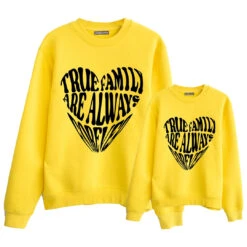 Sudadera True Family 11 Sudadera True Family -Roly Sudadera True Family Amarillo 2
