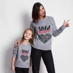 Sudadera Wild Heart -Roly Sudadera Wild heart gris 2