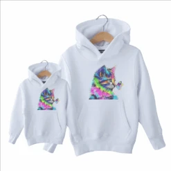 Sudadera Capucha Cat Butterfly