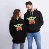 Sudadera Capucha Yoda Valentine