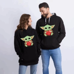 Sudadera Capucha Yoda Valentine