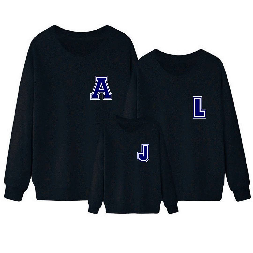 Sudadera Iniciales Negra Mini 3 Sudadera Iniciales Negra Mini - Imagen 3