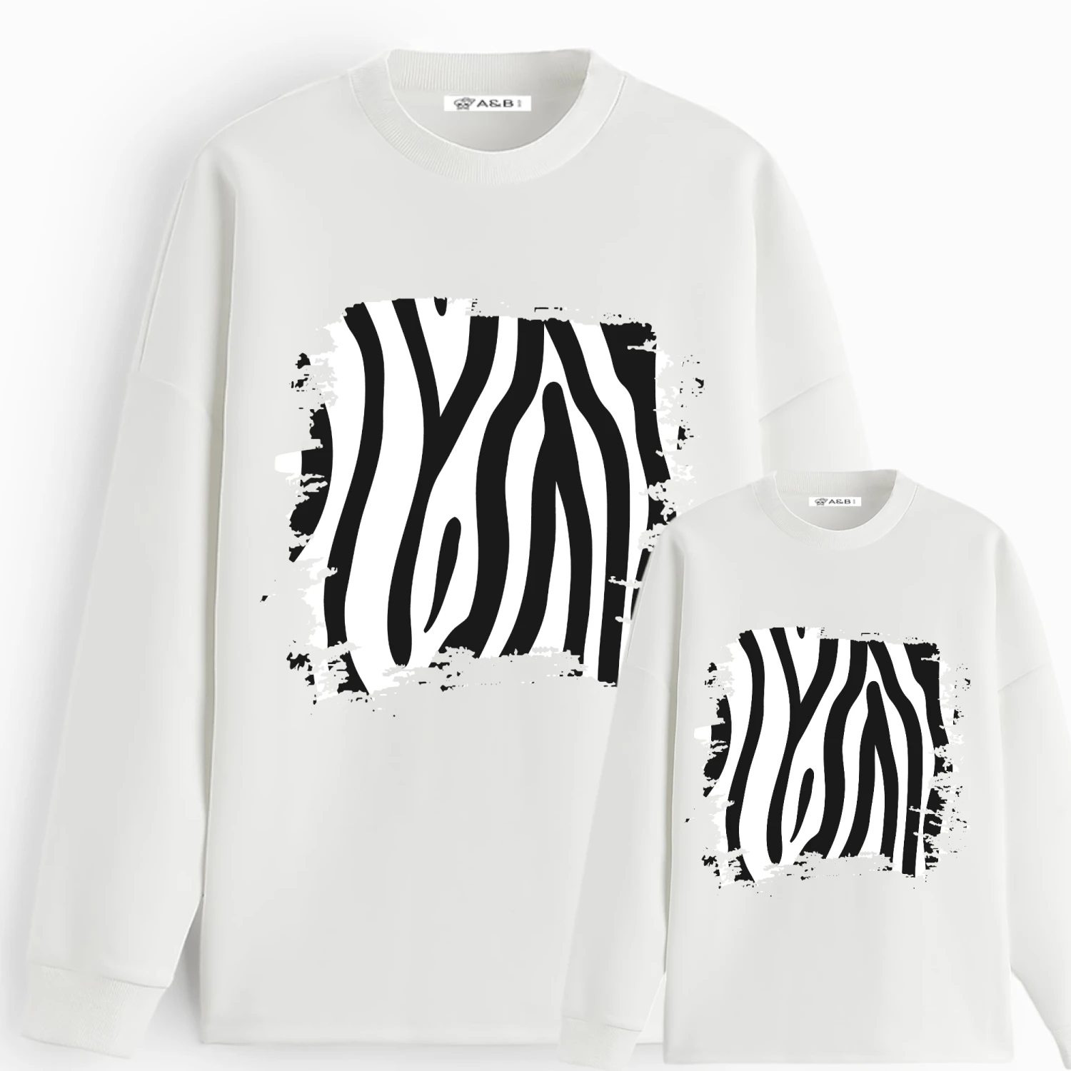 Sudadera Zebra Print 3 Sudadera Zebra Print - Imagen 3