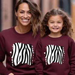 Sudadera Zebra Print