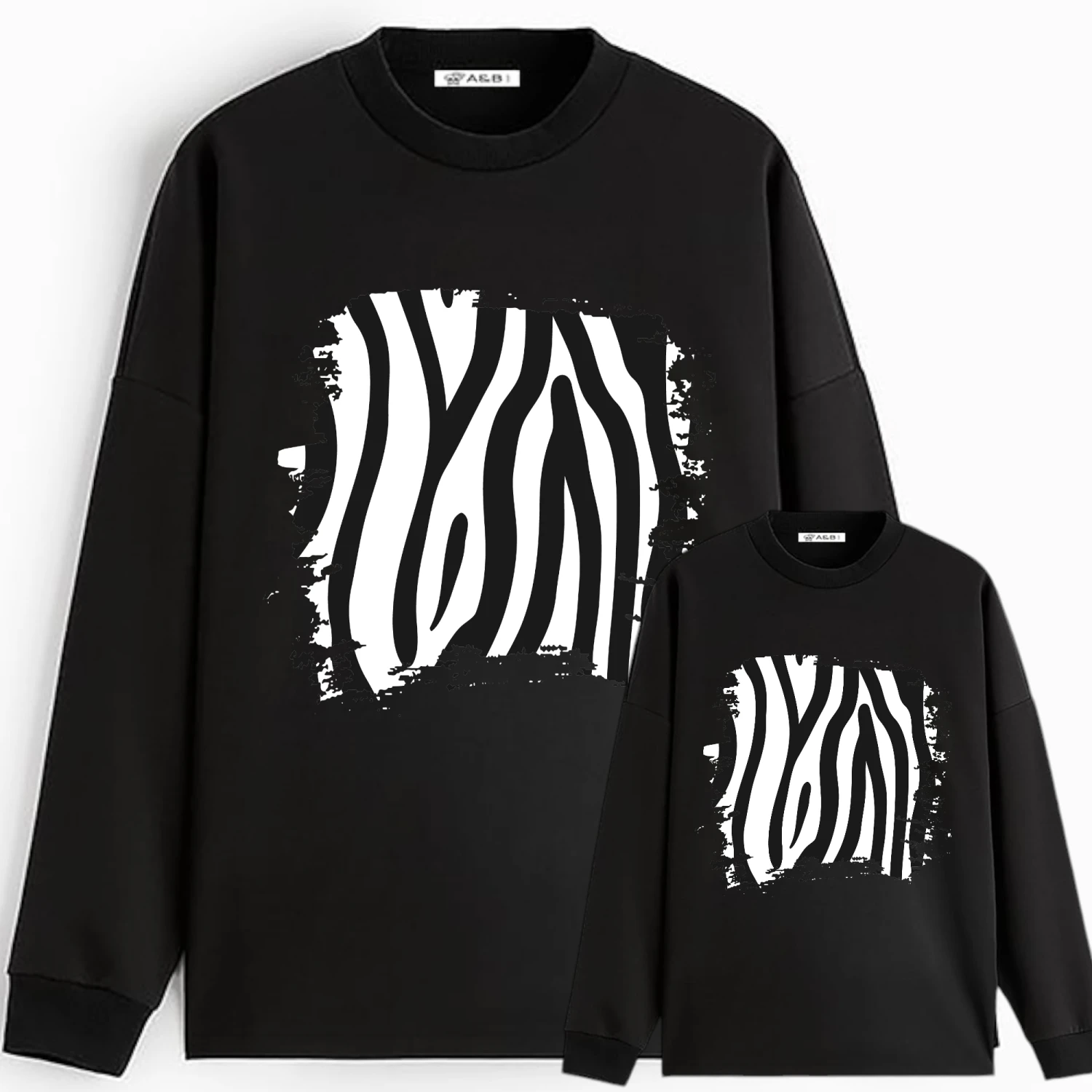 Sudadera Zebra Print 2 Sudadera Zebra Print - Imagen 2