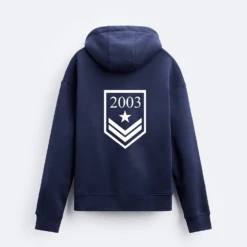 Sudadera Capucha Personalizada Militar -Roly sudaderacapuchaazulmarinoespaldamilitar